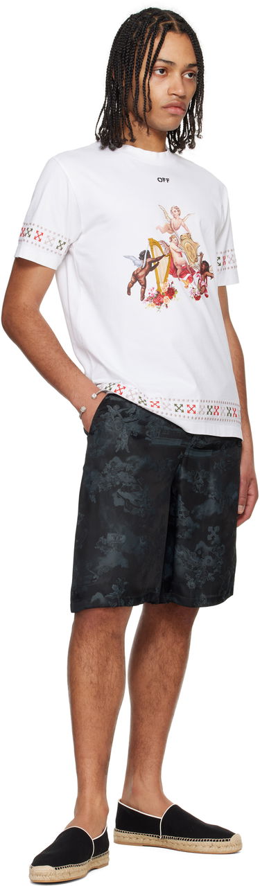 T-shirt Off-White Off-White Putti Graphic T-Shirt Vit | OMAA027S25JER0020110, 3