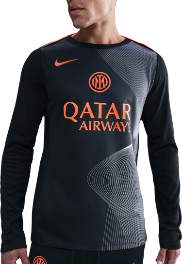 Jersey Nike Dri-FIT Long-Sleeve Shirt Inter Milan Total 90 Academy Pro Third 2025/26 Svart | hm3743-010, 0