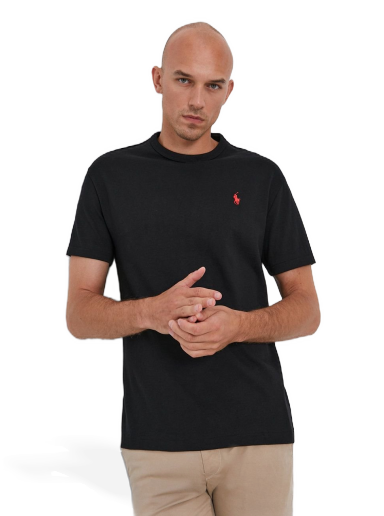 T-shirt Polo by Ralph Lauren Hevweight Tee Svart | 710811284001