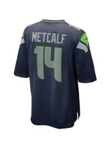 Jersey Nike NFL Home Game Jersey Seattle Seahawks DK Metcalf 14 Svart | 67NM-SSGH-78F-2NM