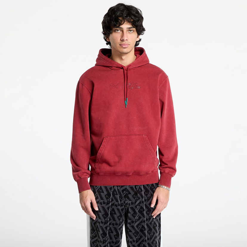 Sweatshirt Puma Graphic Hoodie Röd | 62742713