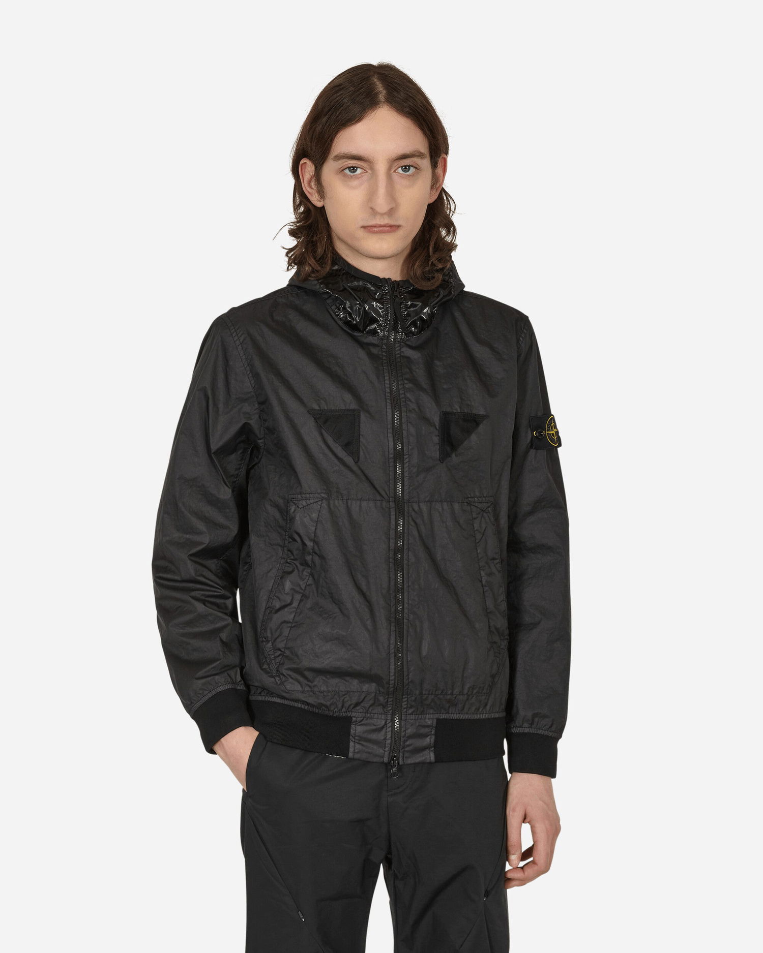 Jacka Stone Island Membrana 3L TC Jacket Svart | MO781540723 V0029, 0