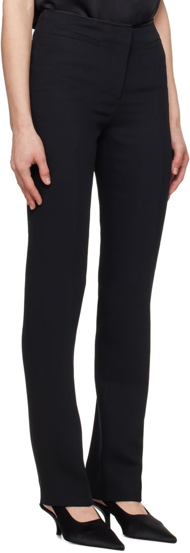 Byxor TOTEME TOTEME Low-Waist Cigarette Trousers Svart | 251-WRB0237-FB0336, 1