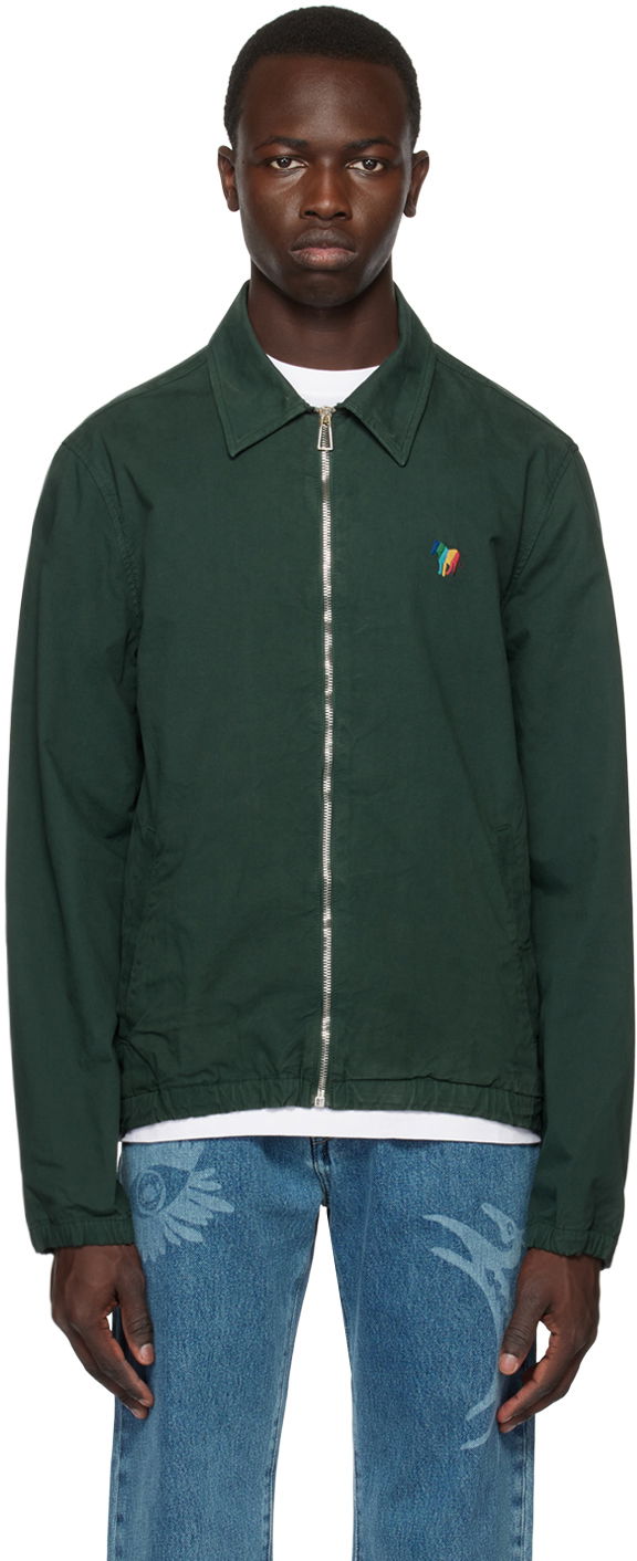 Jacka Paul Smith PS Paul Smith Coach Jacket Grön | M2R-979X-K21553-39