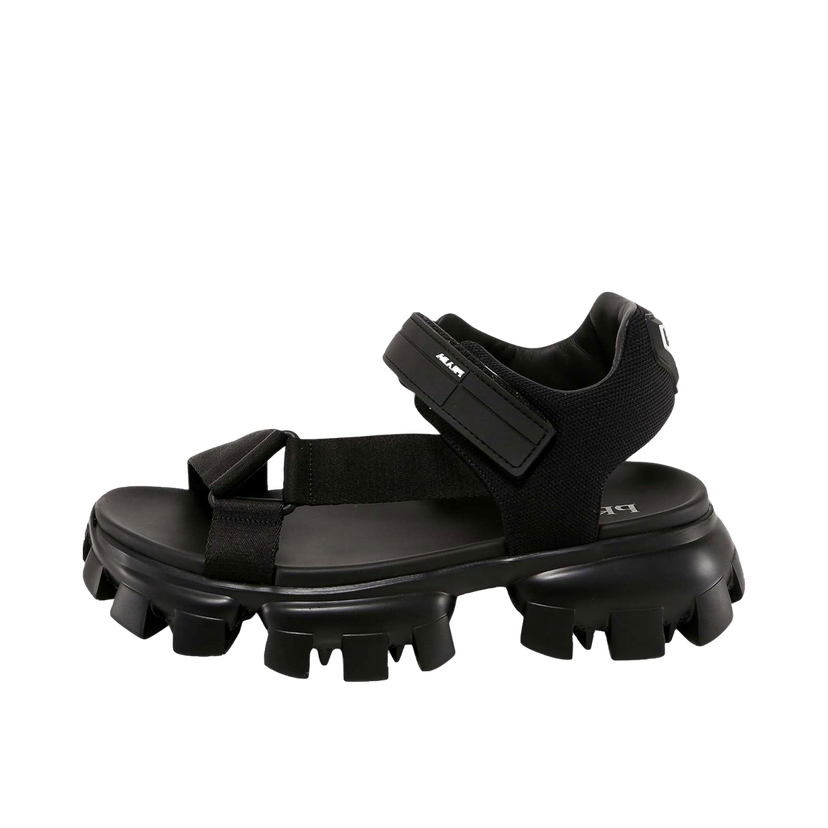 Sneakers och skor Prada Cloudbust Thunder Sandal 'Black Nylon' Svart | 2X3056_3L74_F0002