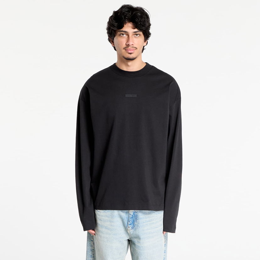 T-shirt Fear of God Fear of God Essentials Classic Long Sleeve T-Shirt Svart | 125SP254200F-861