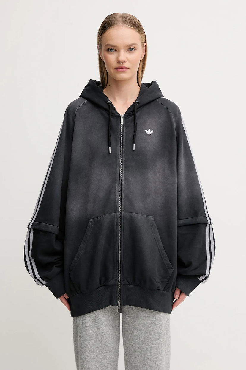 Sweatshirt adidas Originals adidas Originals Oversized Hoodie Svart | KE9806