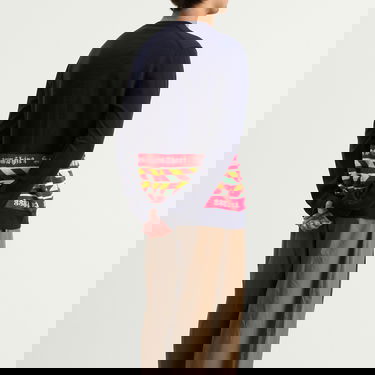 Sweater Comme des Garçons Football Scarf Knit Mörkblå | FP-N002-051-2, 3