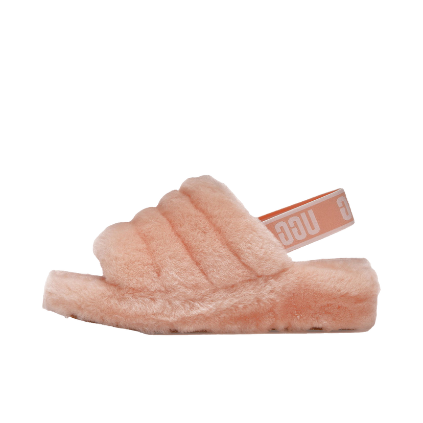 Sneakers och skor UGG Fluff Yeah Slide Scallop Beige | 1095119-SCLL