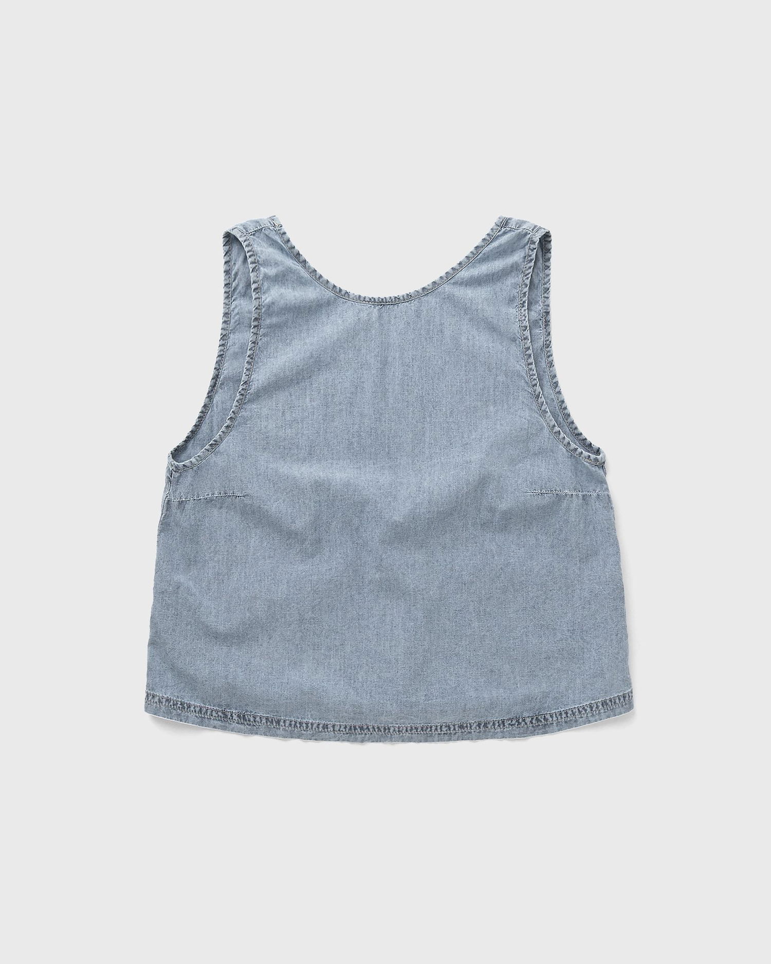 Linne American Vintage Sleeveless Denim Top Blå | PAY07DE25-BLUE-SNOW, 1