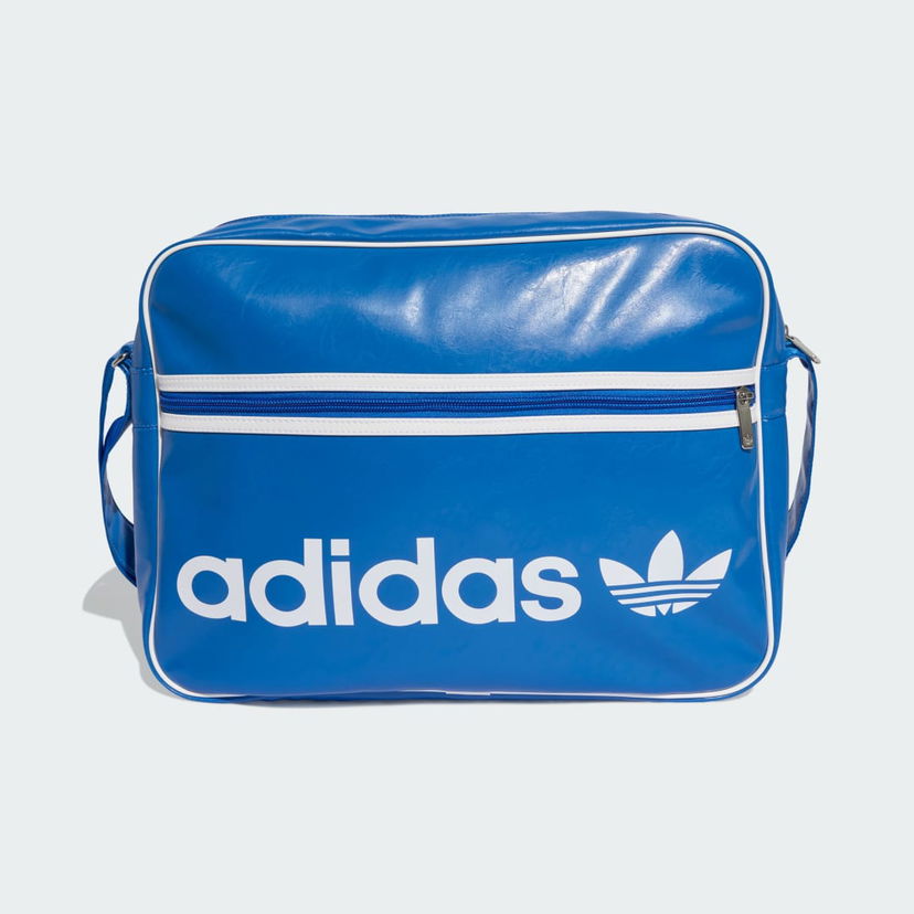 Axelväska adidas Performance Vintage Airliner Shoulder Bag Blå | JZ5033