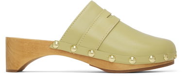 Kläder BY FAR BY FAR Hans Clogs Grön | 22SSHNSOLVGLS, 0