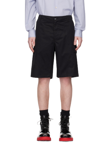 Shorts KENZO Paris Cargo Pocket Svart | FD55SH2359RO