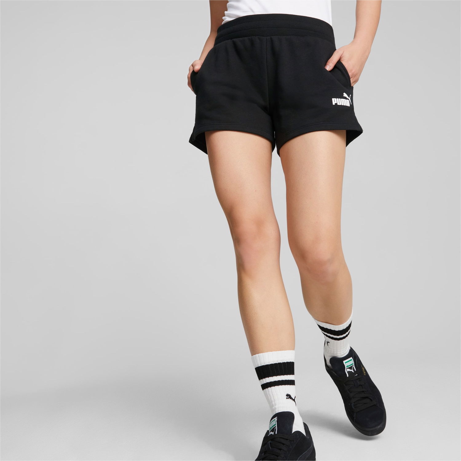 Shorts Puma Sweat Shorts Svart | 586824_01, 0