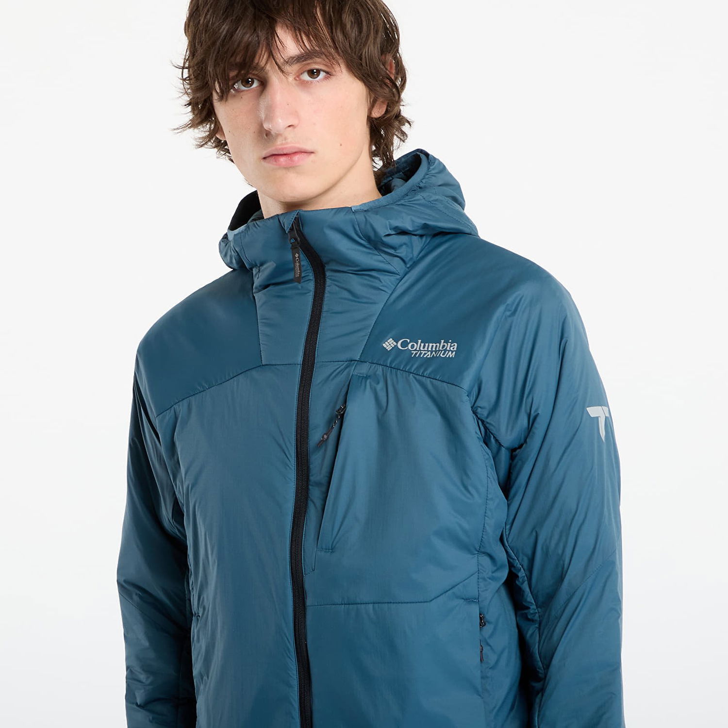 Jacka Columbia Silver Leaf™ Lite Hooded Jacket Blå | 2134532429, 1