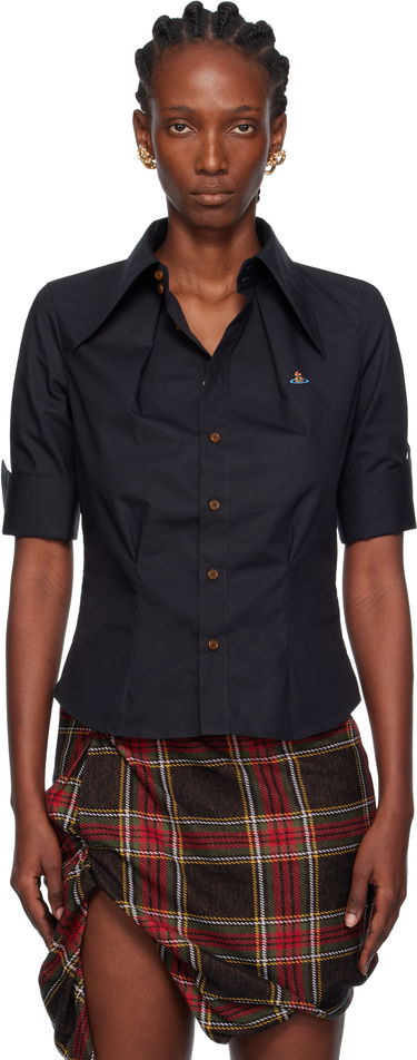 Skjorta Vivienne Westwood Vivienne Westwood Short Sleeve Violin Shirt Svart | 15010066-W009Q-, 0