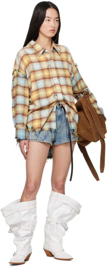 Kläder R13 R13 Buckled Slouch Cowboy Boots Vit | R13WS114-S209A, 4