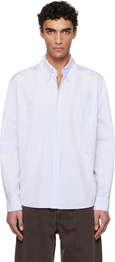 Skjorta OUR LEGACY Our Legacy Beyond Button-Down Shirt Blå | M2252BD, 0