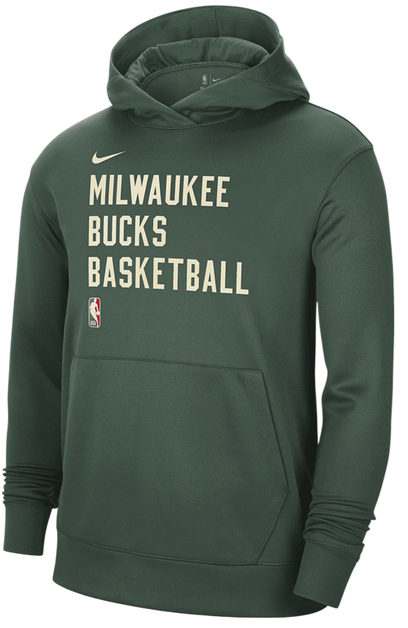 Sweatshirt Nike Nike NBA Milwaukee Bucks Basketball Hoodie Grön | fb3685-323