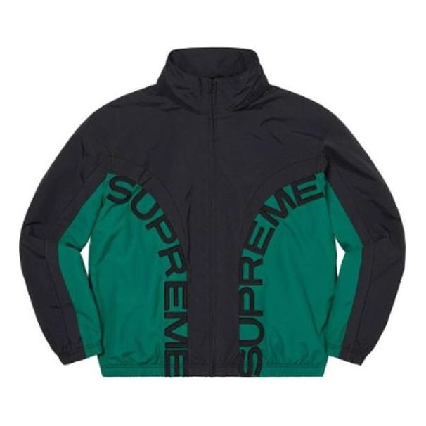 Vindjacka Supreme Curve Track Jacket Grön | SUP-SS22-089, 0