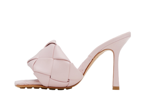 Sneakers och skor Bottega Veneta Lido Heeled Sandals "Pink" Rosa | 608854 VBSS0