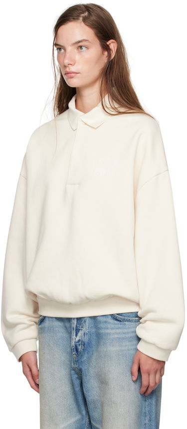 Sweatshirt Fear of God ESSENTIALS Single-Button Polo Vit | 192BT244392F, 3