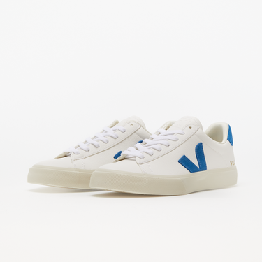 Sneakers och skor Veja Campo Chromefree "White/Swedish Blue" Vit | CP0502818B, 1