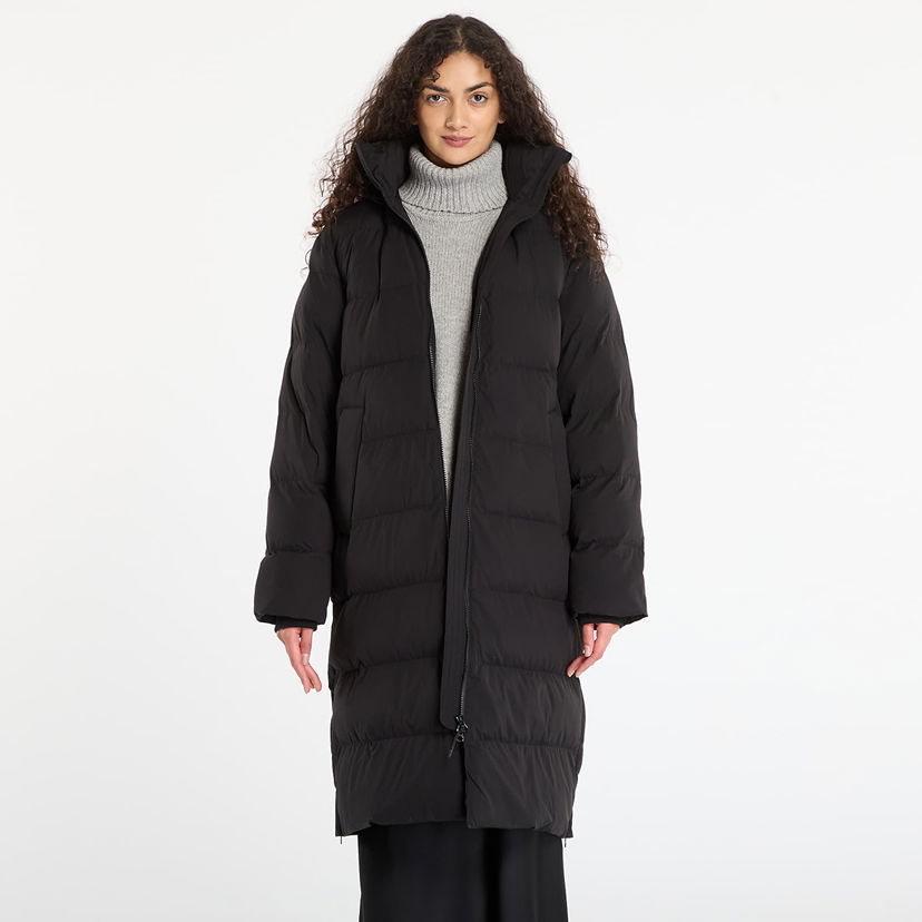 Pufferjacka Samsoe Samsoe Saseri Long High-Neck Puffer Coat Svart | F25300164_CLR000021
