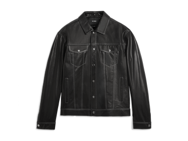 Jacka AXEL ARIGATO Kai Leather Jacket Svart | A2209001, 0