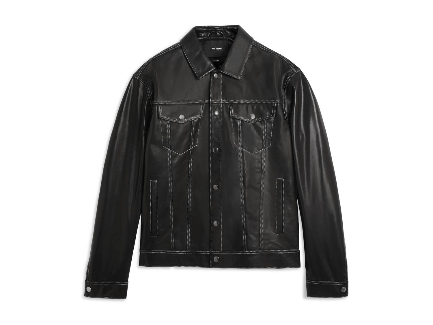 Jacka AXEL ARIGATO Kai Leather Jacket Svart | A2209001, 0