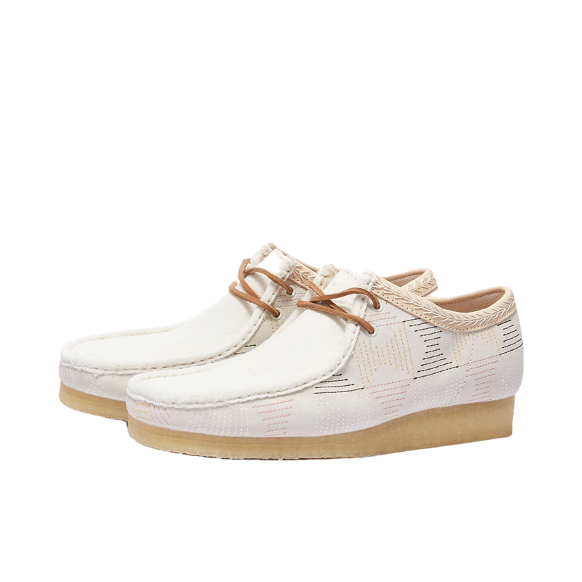 Sneakers och skor Clarks Originals Wallabee Vit | 26165014