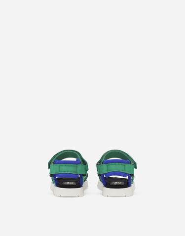 Sneakers och skor Dolce & Gabbana Dolce & Gabbana Gros-grain First Steps Sandals Flerfärgad | DL0076AB0288I679, 2