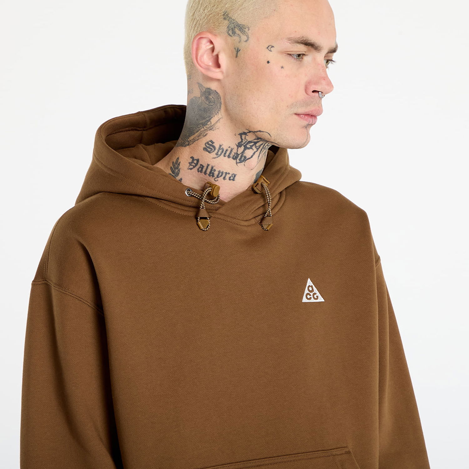 Sweatshirt Nike ACG ACG Tuff Fleece Pullover Hoodie Brun | DZ3392-235, 1