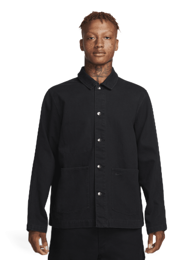 Jacka Nike Sportswear Club French Terry Crew Jacket Svart | FN0356-010