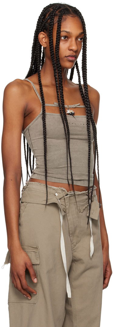 Linne Ottolinger Ottolinger Charmed Tank Top Grå | 1503804, 1