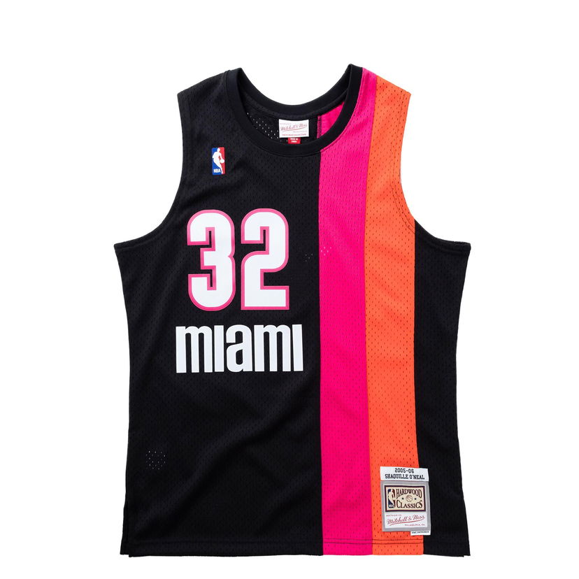 Jersey Mitchell & Ness Swingman Jersey Miami Heat 2005-06 Shaquille O'Neal #32 Swingman Jersey Svart | SMJYCP19243-MHEBLCK05SON
