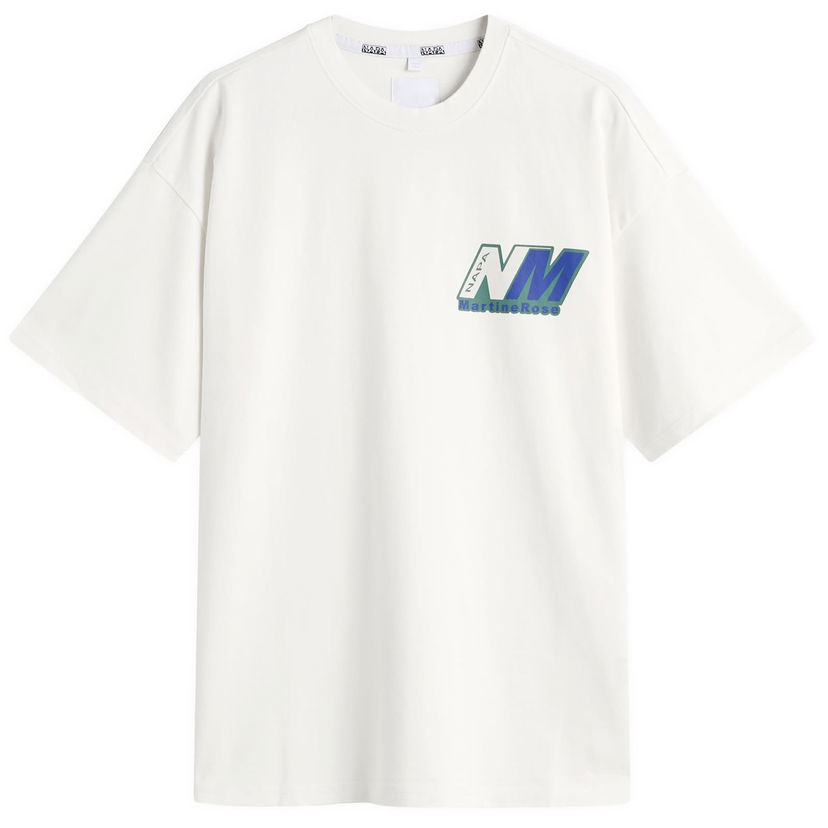 T-shirt Napapijri Martine Rose Logo T-Shirt Vit | NP0A4HEW-N1A