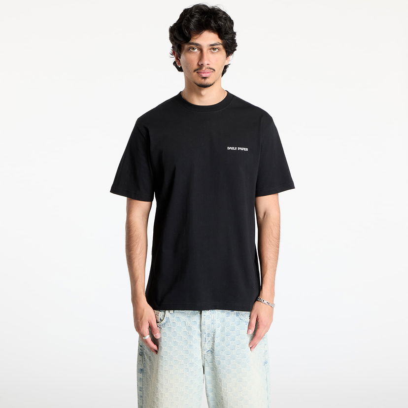 T-shirt DAILY PAPER Daily Paper Wrapper T-Shirt Svart | 2513094