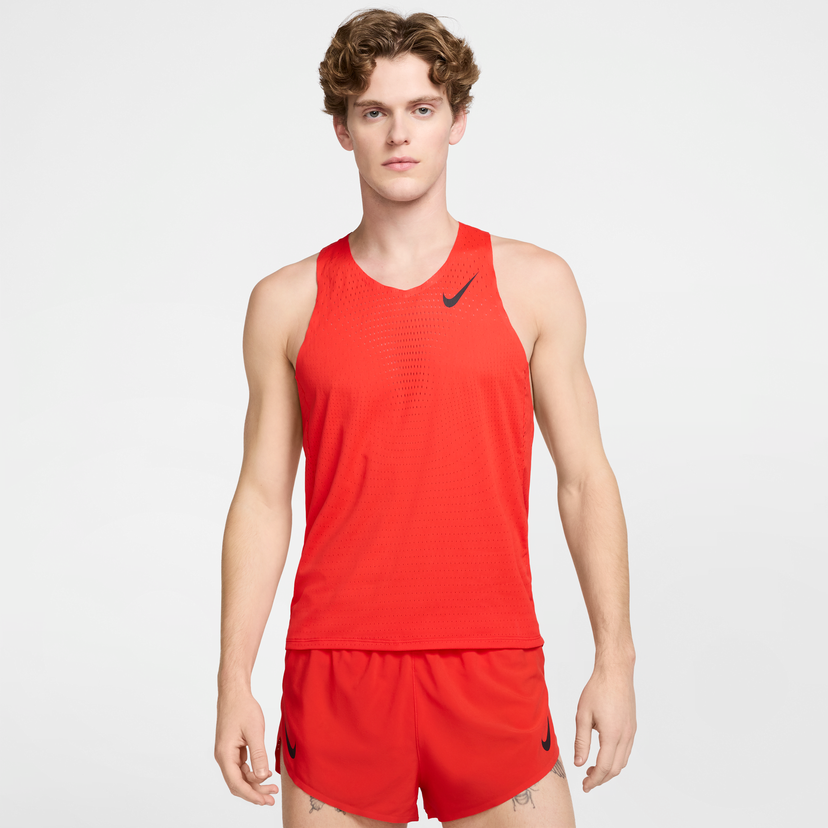 Linne Nike AeroSwift Dri-FIT ADV Running Singlet Röd | FN4231-696