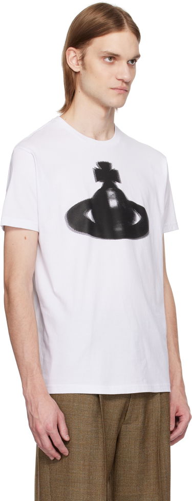 T-shirt Vivienne Westwood Vivienne Westwood Halftone Orb Classic T-Shirt Vit | 3G01003G-J001M-, 4