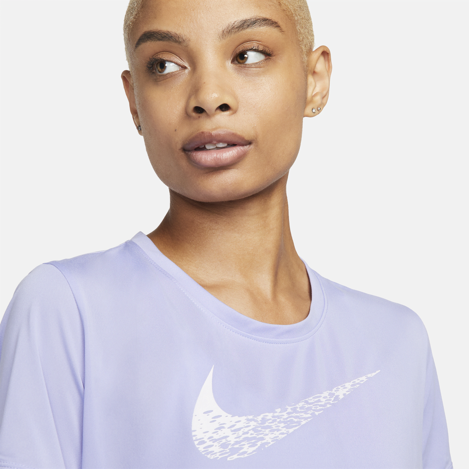 T-shirt Nike Swoosh Running Tee Purpur | DM7777-569, 1