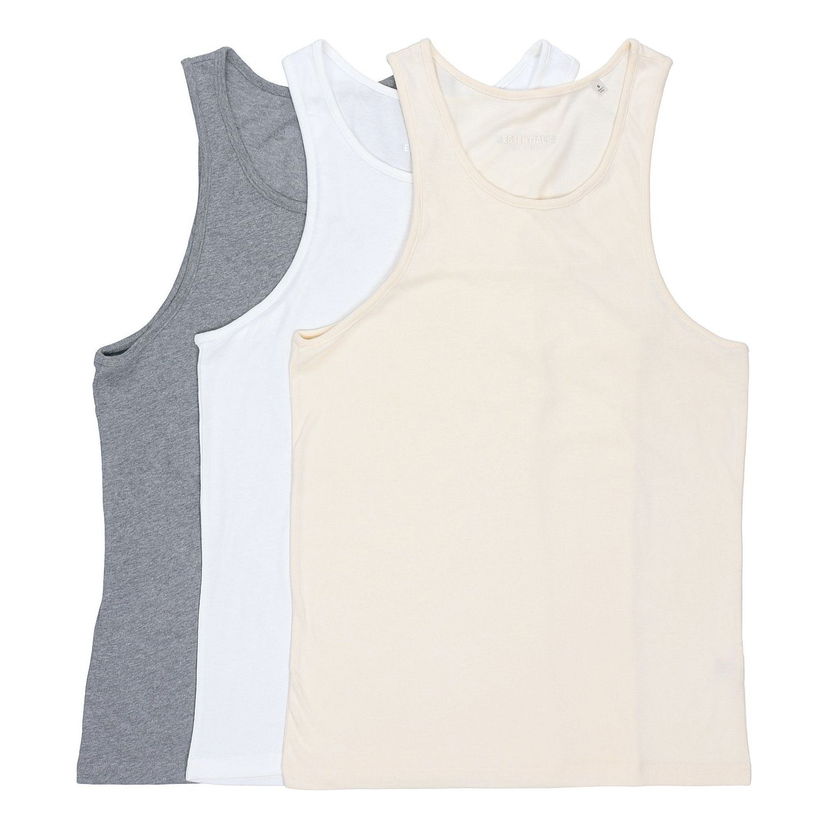 Linne Fear of God Essentials FW20 3 Pack Tank Tops Beige | FOG-FW20-177