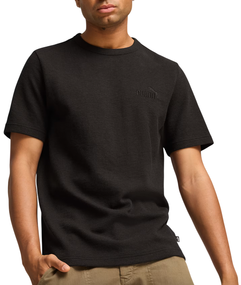 T-shirt Puma Puma Essentials Elevated Tee Svart | 681887-01
