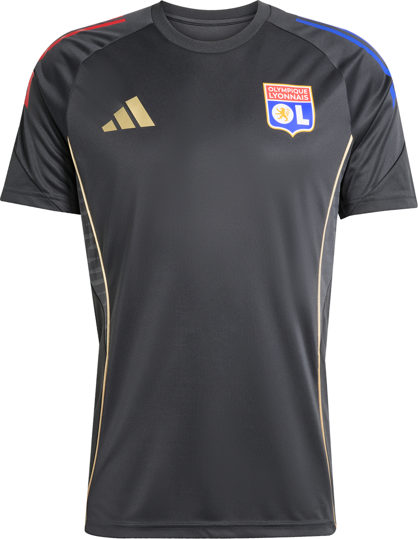 Jersey adidas Originals Olympique Lyonnais Training Jersey 2025/26 Svart | jl7787