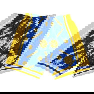 Shorts Mitchell & Ness Golden State Warriors Swingman Short Blå | SHORBW19082-GSWPTNY, 0