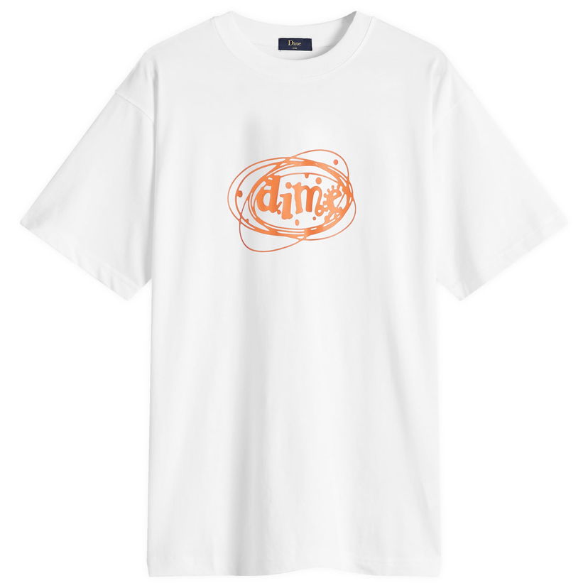T-shirt Dime Cosmos Graphic T-Shirt - Size Large Vit | DIMEHO2458WHT