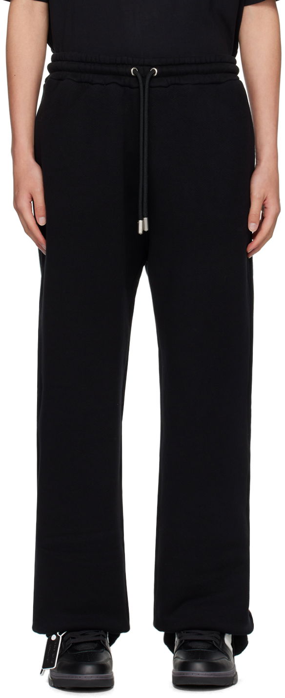 Träningsbyxor Off-White Black Stitch ARR Sweatpants Svart | OMCH054C99FLE0031001