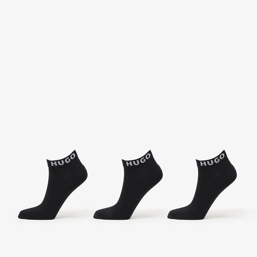 Strumpor BOSS Hugo Men-H-3-Pack As Uni Cc Black Svart | 50516405-001