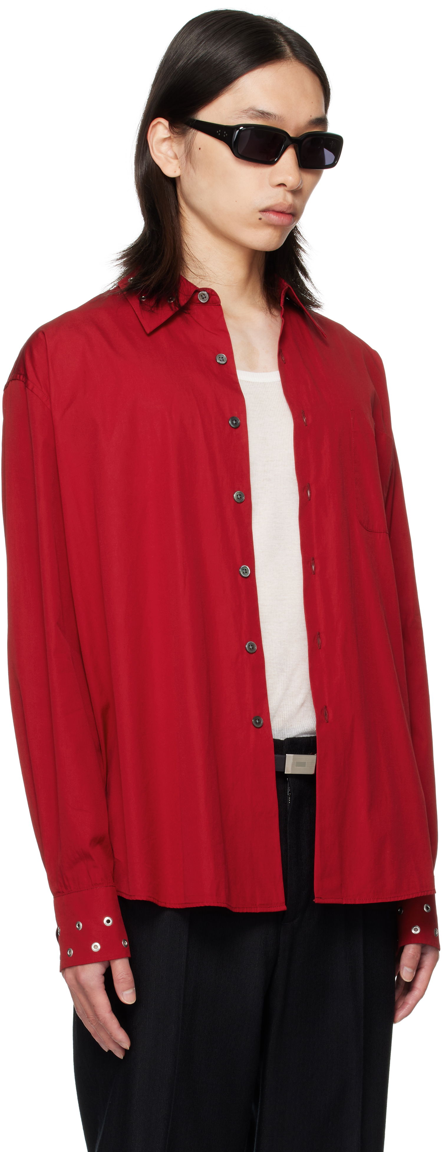 Skjorta OUR LEGACY OUR LEGACY Above Shirt Röd | M4252AL, 1