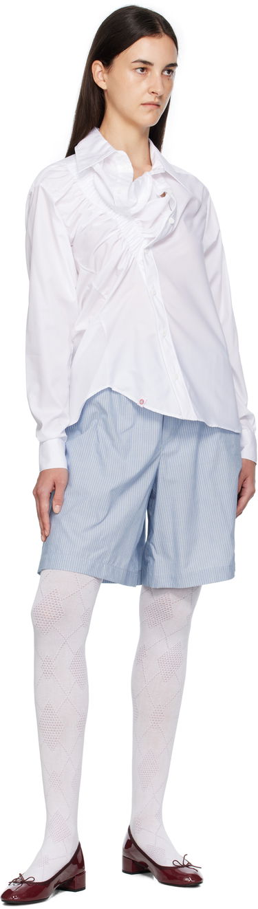 Skjorta Charles Jeffrey Loverboy Charles Jeffrey LOVERBOY Ruffle Shirt Vit | 52070202, 3